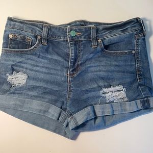 Celebrity Pink Jean Shorts
